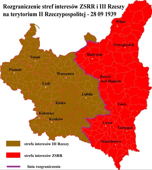 1 września -początek końca II RP, Polski kresowej